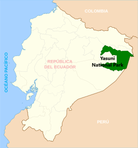 Map Yasuni